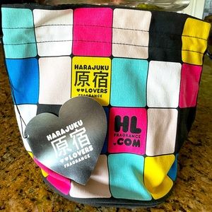 Harajuku Gwen Stefani cute small Bucket drawstring Bag